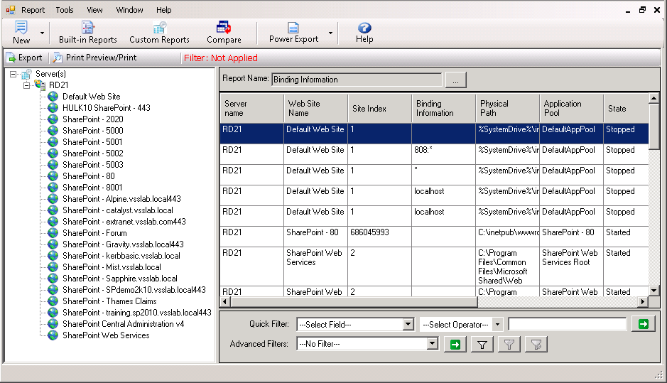 auditing iis web server