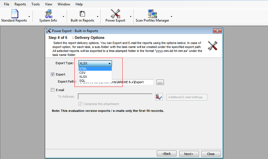 windows server reporting tools