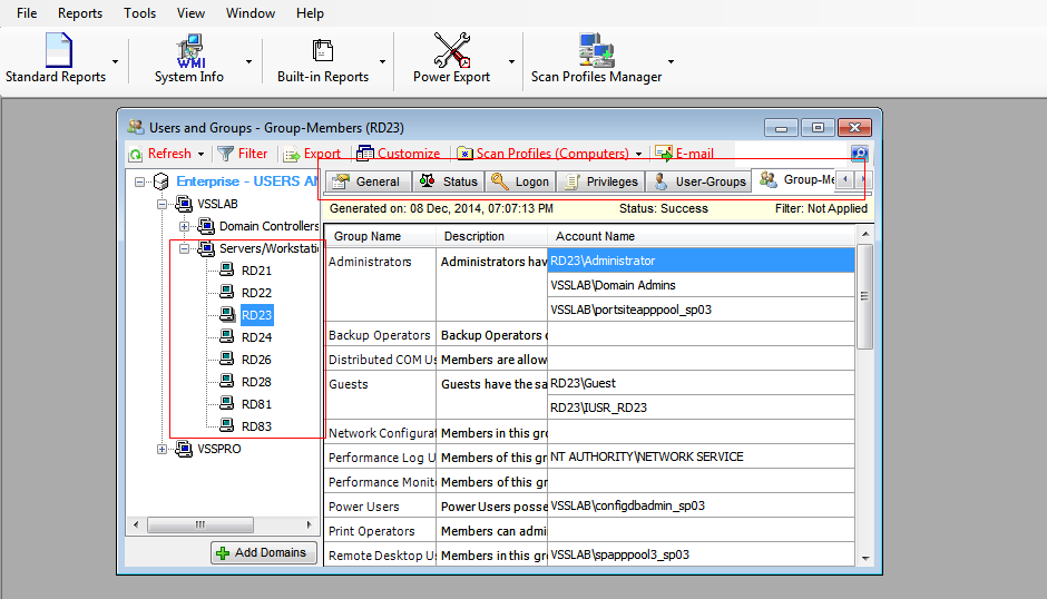 windows network server