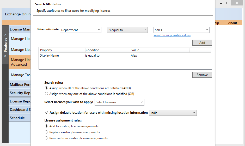 office 365 licenses