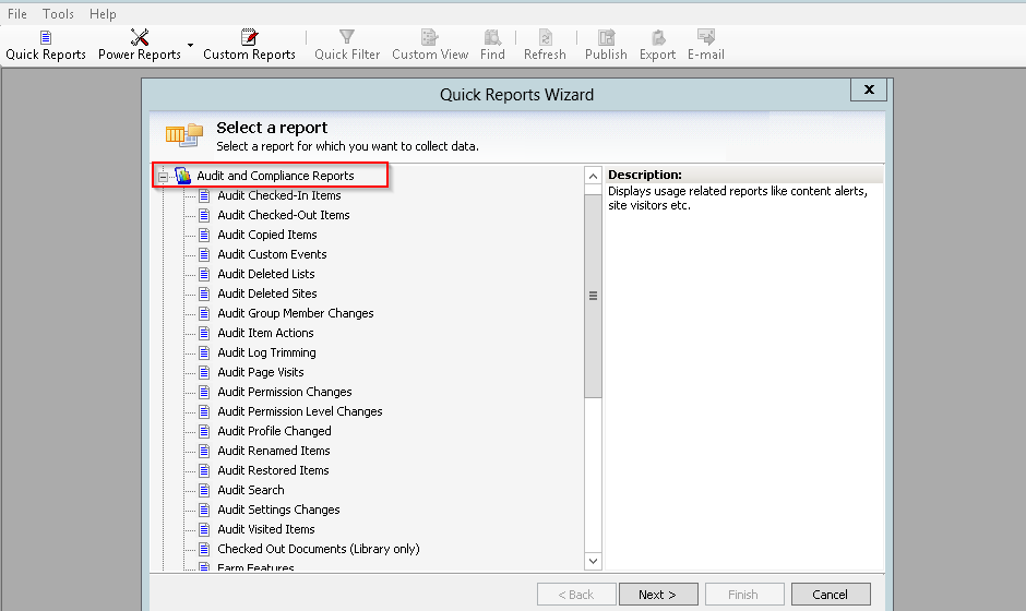 SharePoint Reporting simplified - Audit and document your entire SharePoint farm