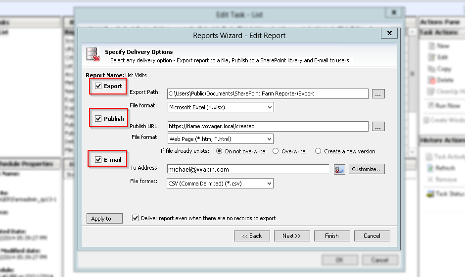 SharePoint Reports for audting usage, security and compliance